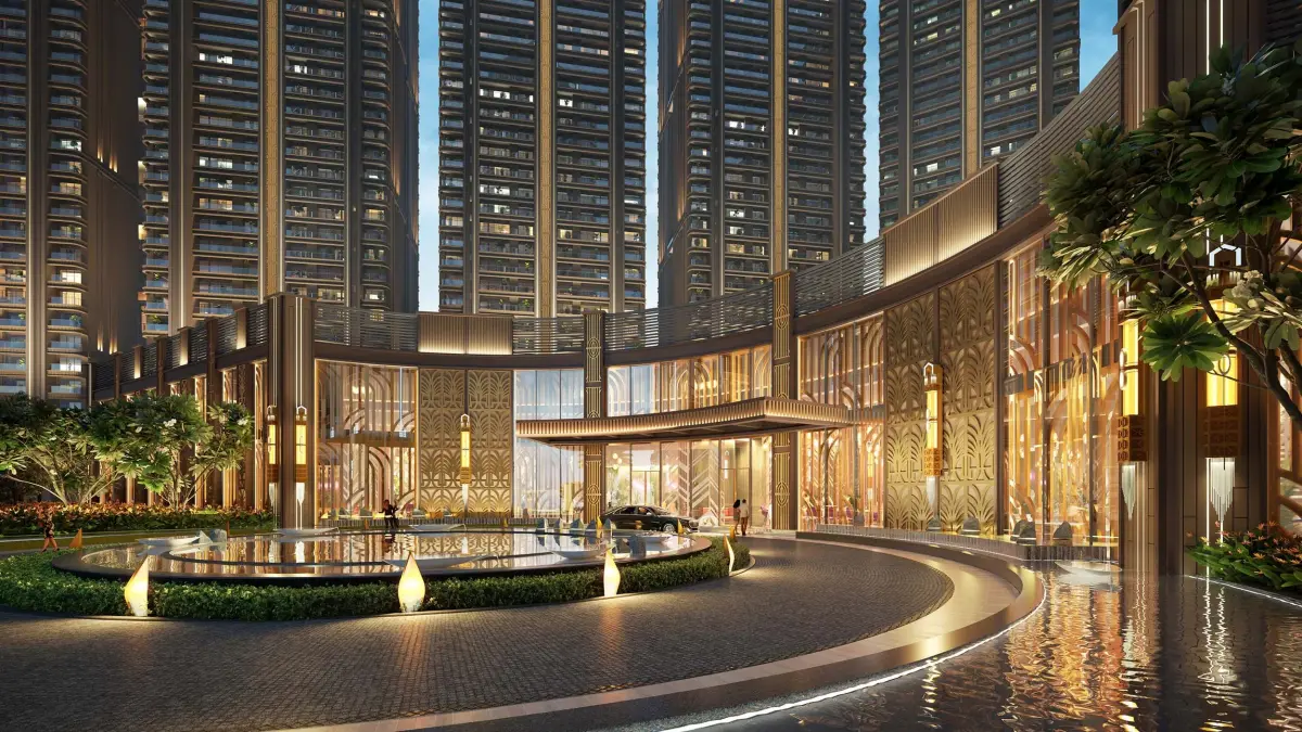 Architectural representation for The Westin Residences Gurugram